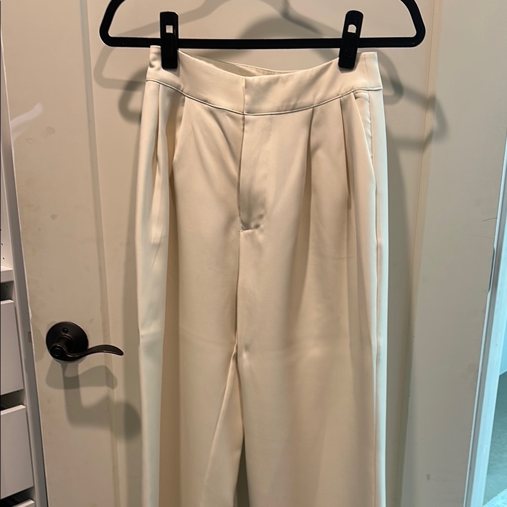 Elegant Cream Men's Pants